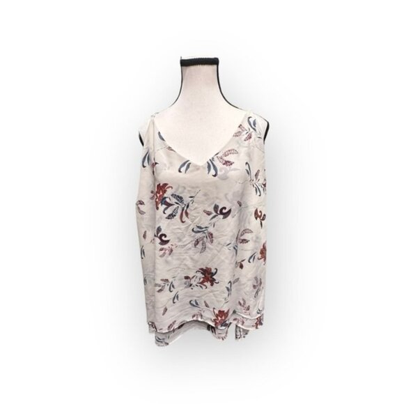 Women’s Addition Elle Silky Sheer Layered Crepe Top XXL - Picture 4 of 9